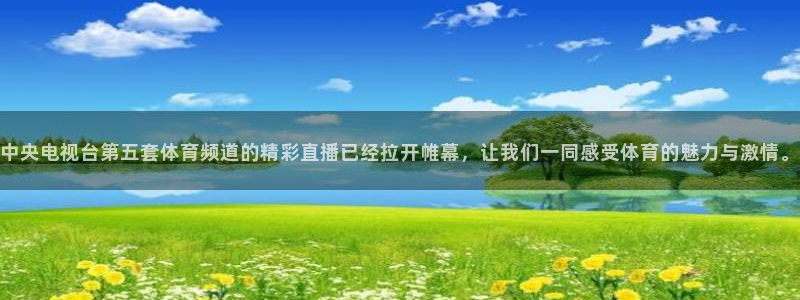 中央电视台第五套体育频道的精彩直播已经拉开帷幕，让我们一同感受体育的魅力与激情。